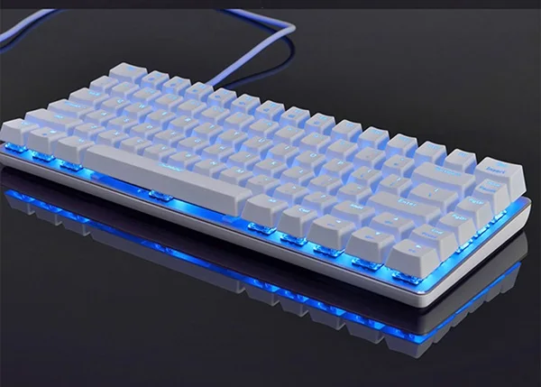 Ajazz AK33 RGB/Трехцветная/игровая механическая клавиатура с одной подсветкой 82