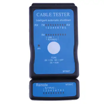 

ALLOYSEED Telephone USB A B Cable Tester RJ11 Phone RJ12 Telephone USB A B Network Cable Internet Wire Tester