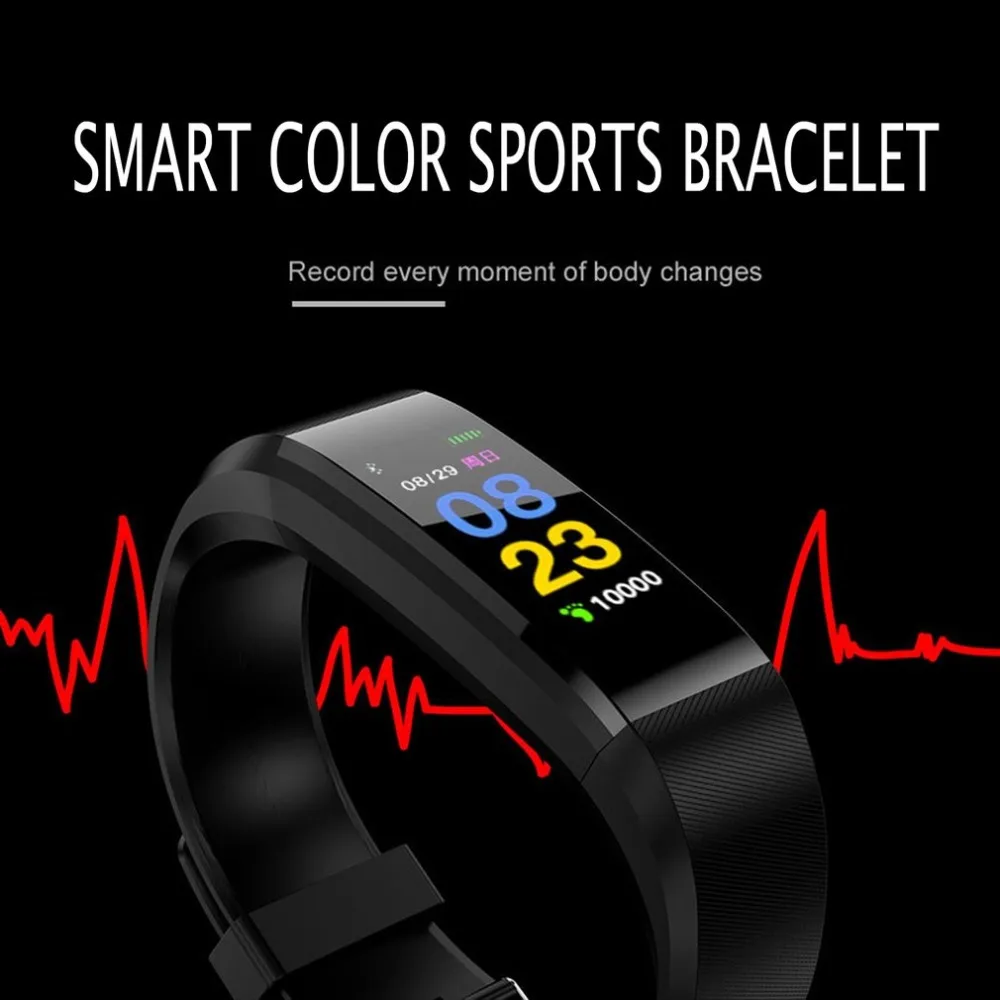 smart band Android I0S waterproof Fitness tracker bracelet blood pressure measurement activity tracker pressure pedometer gps