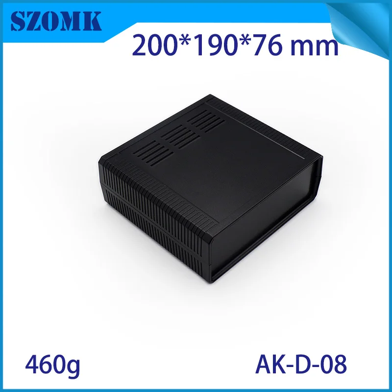 szmk plastic desktop enclosure electronics junction box instrument housing plastic abs control box hot sale project box plastic housing (25)