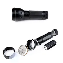 УФ ультрафиолетовый 51 светодиодный фонарик мини Blacklight Алюминий Torch Light лампа безопасности и выживания Z824