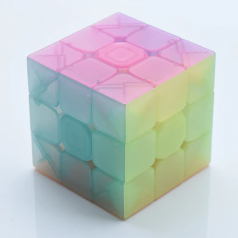 2x2x2 3x3x3 кубики желе прозрачный Cubo скорость карман Cubo Развивающие игрушки для детей подарок gxwj