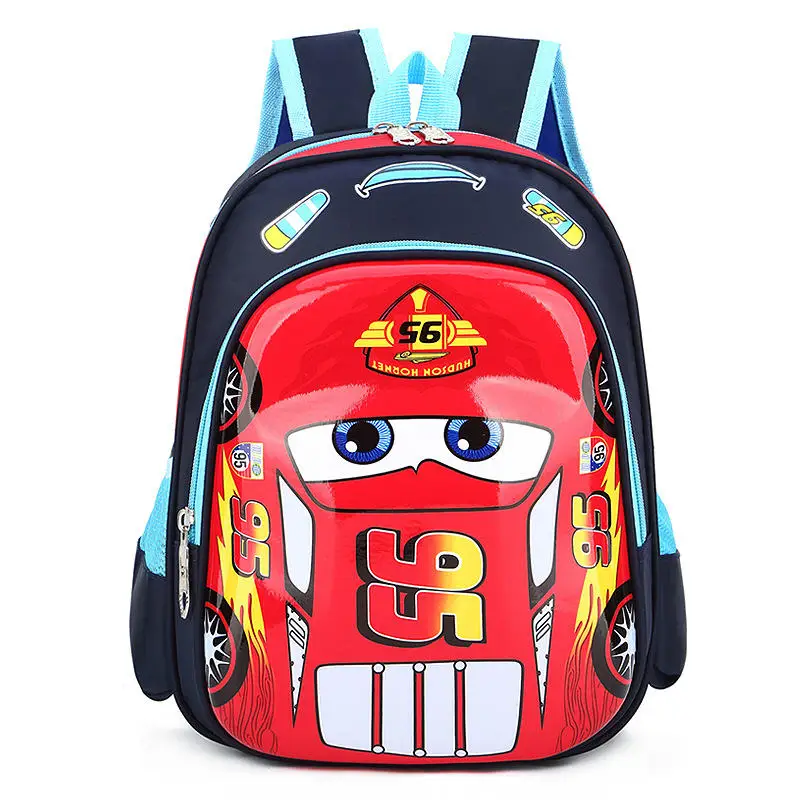 Дисней автомобиль малыш мультфильм сумка для школы детей детский сад рюкзак мальчиков девочек Путешествия хранения Книга сумка - Цвет: 1