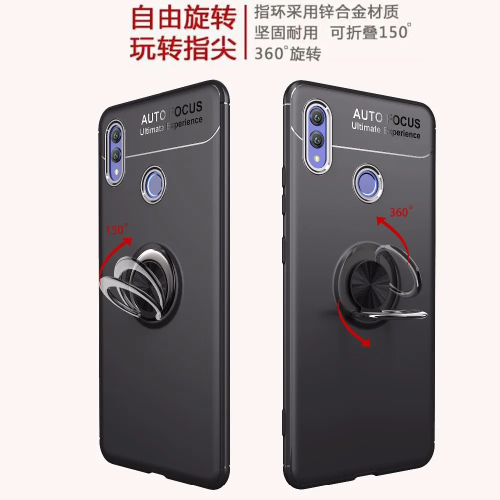 

Magnetic Cover For Huawei Honor Note 10 Case Finger Ring Car Holder Stand Cover For Honor 10 Case Anti-knock silicon Fundas Capa