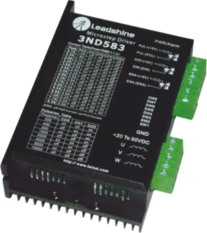 Free shipping Leadshine 3-phase stepper driver 3ND583 work 36-50 VDC Max 8.3A current fit nema 23 and 34 stepper motor CNC part Free shipping Leadshine 3-phase stepper driver 3ND583 work 36-50 VDC Max 8.3A current fit nema 23 and 34 stepper motor CNC part