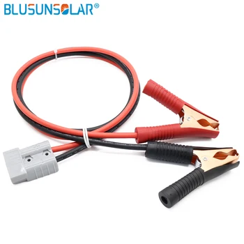 

SB50A 600V Connector with 6m 2*4mm2 solar cable with alligator clip to connect portable solar panel and solar battery
