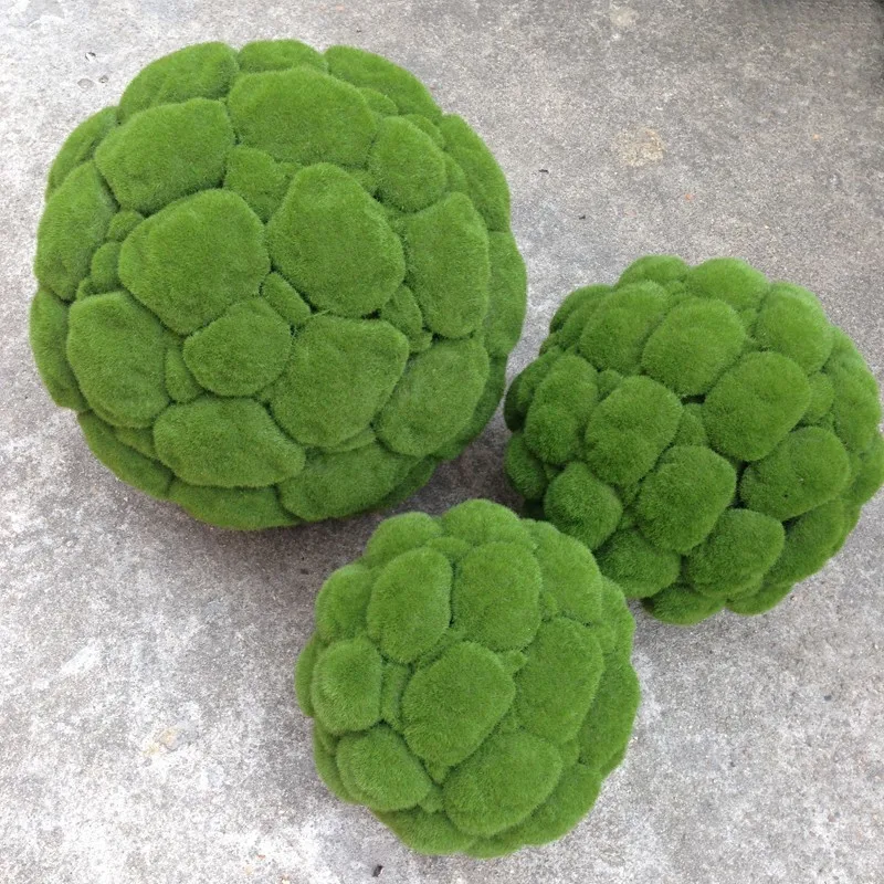 15cm/1Pc Artificial Moss Balls Decorative Flowers & Wreaths Christmas