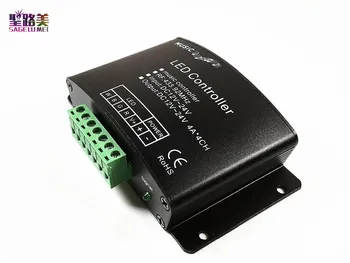 

DC12V-24V 24Keys RGB / RGBW Music LED Controller RF Remote Sound Sensor Voice Audio Control For 5050 3528 RGB LED Strip Light
