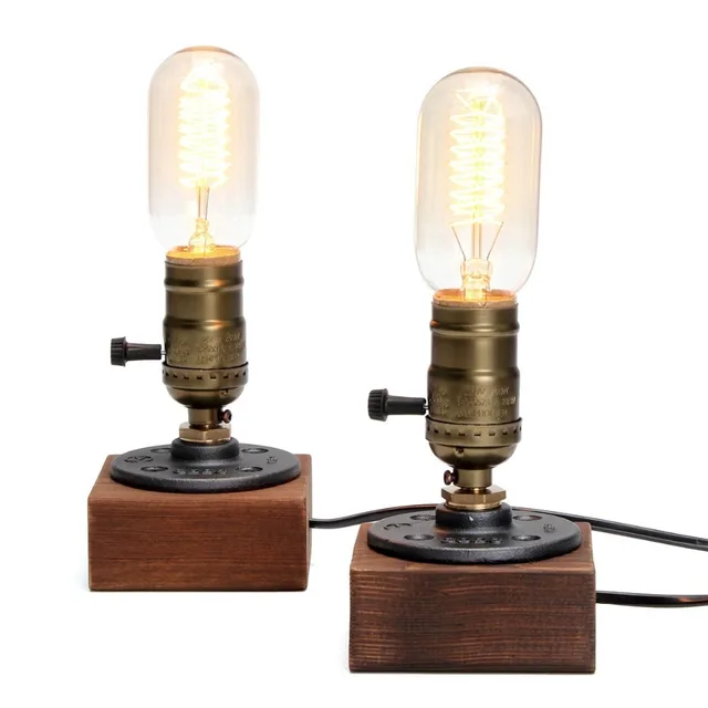 nightstand lamp with dimmer e27 wooden table lamp vintage desk plug dimmer 40w edison bulb 220v bedroom night light nightstand lamp with dimmer e27 wooden table lamp vintage desk plug dimmer 40w edison bulb 220v bedroom night light