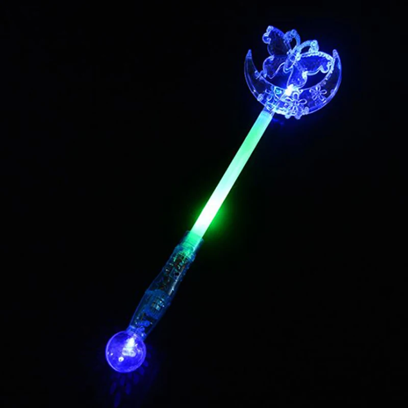 rave Glow Stick Christmas Party Concert Supplies LED Magic Wand Flashing led toys Stick Glow Sticks Wedding Party Decoration  (10)