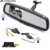 ANSHILONG Wireless Car Rear View Kit 4.3 pollici LCD A Specchio Monitor + HD A Raggi Infrarossi di Inverso Backup Parcheggio Night Vision Camera + staffa
