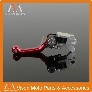 4 Direction Foldable Pivot Brake Lever For Honda CR80 CR85 CRF125F CRF150R CR125 CR250 CRF230F CRF250R CRF250X CRF450R CRF450X