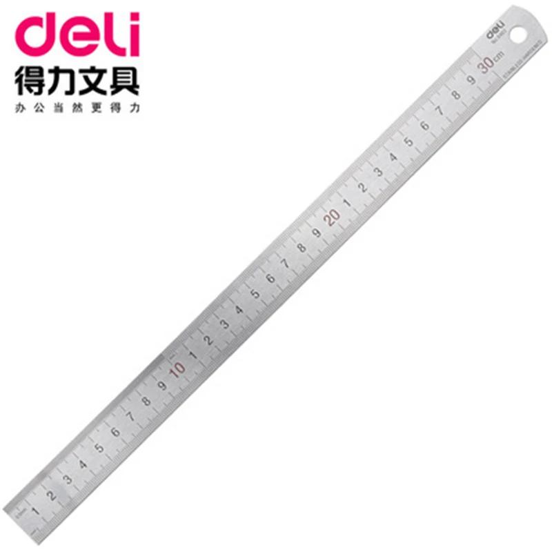 

DL Effective 8463 steel 30cm steel ruler ruler painting drawing 30 cm Stationery office supplies for students