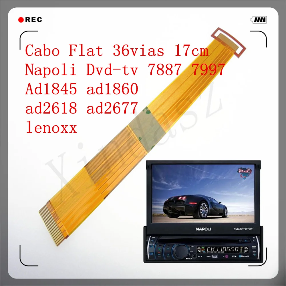 Кабель Плоский Dvd Lenoxx Ad 1860 1845 Napoli tv 7887 7997 Bt 7183 36 Vias 17 см оригинал|dvd player cable input|dvd case for