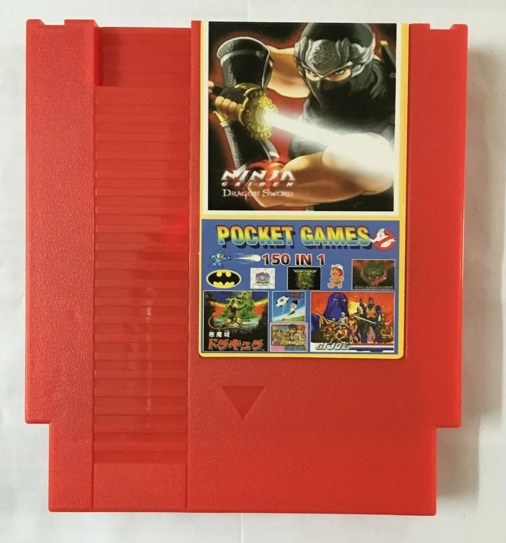 newest 150 in 1 cartridge NES 72 Pins Game Cartridge Replacement