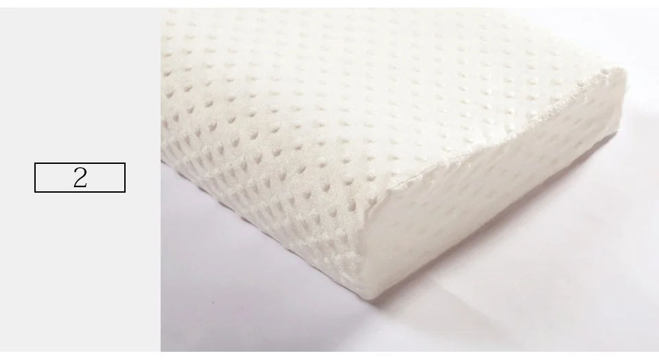 Contoured Cervical Orthopedic Pillow For Neck Pillow Memory Foam Pillow Latex Case Soft Slow Rebound Memory Foam Cervical Pillow (6)