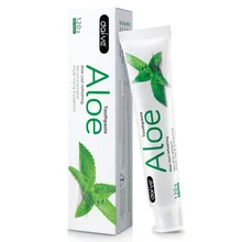 120 г растение травы алоэ зубная паста отбеливание зубов Чистка гигиены уход за полостью рта удаление пятен Антибактериальный уход за зубами