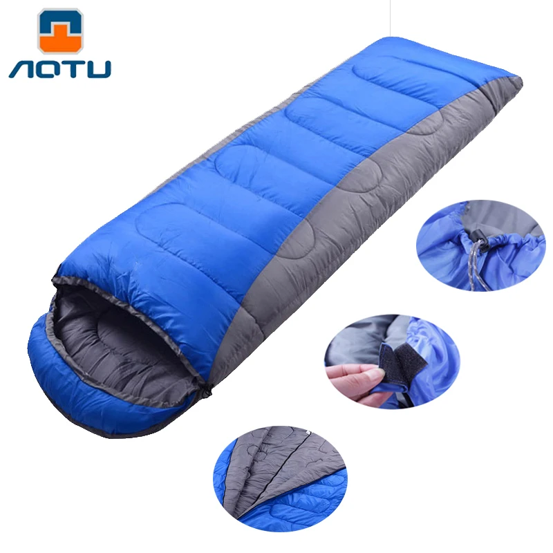 

Outdoor Camping Adult Sleeping Bag Waterproof Keep Warm Bed Three Seasons Spring Summer Sleeping Bag For Camping Travel Lazy Bag