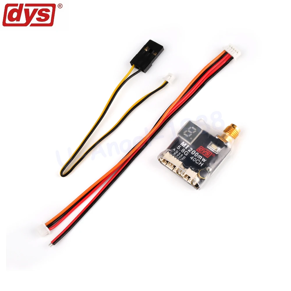 1pcs DYS MI200MW 25MW 5 8GHz 40 Channels Mini Wireless A V Transmitting New Version for