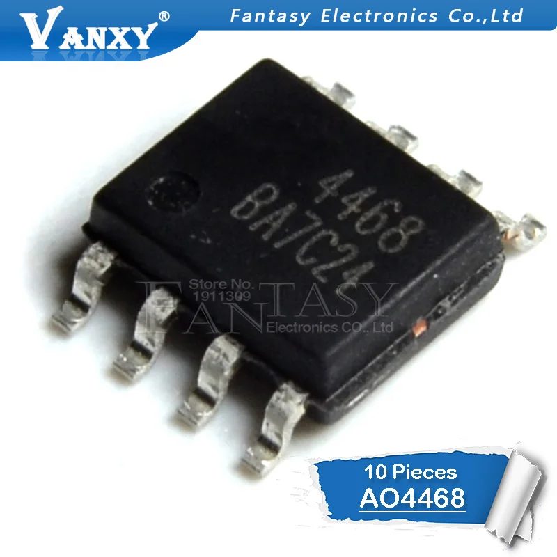 

10PCS AO4468 SOP8 4468 SOP SMD new MOS FET transistor