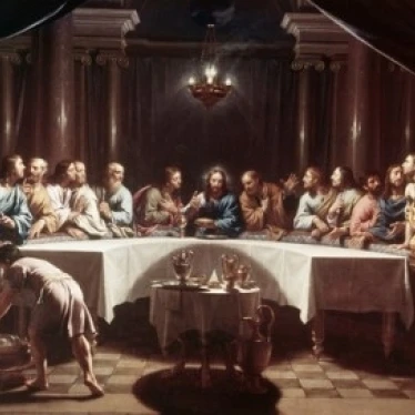 The Last Supper  Philippe de Champaigne (1602-1674 French) Poster Print (18 x 24)
