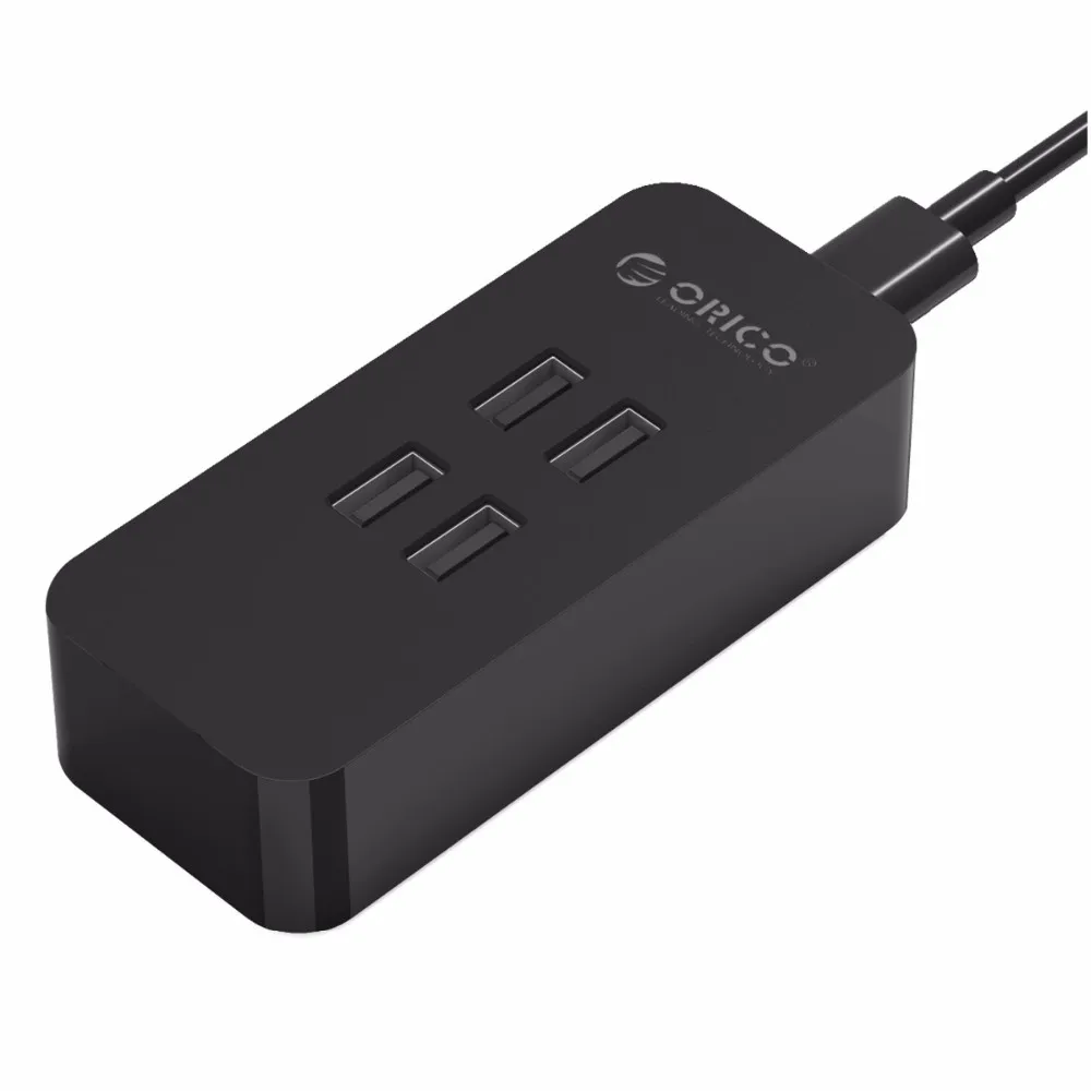 ORICO 4 порта USB зарядное устройство мини умная зарядная док-станция 5V2. 4A* 4 Max Выход 20 Вт настольное зарядное устройство для клавиатура для планшета зарядка