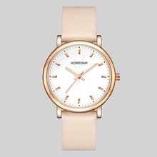 HOREDAR Clásico Simple Reloj de Las Mujeres de Primeras Marcas de Lujo Relojes Mujer Reloj de Cuarzo Resistente Al Agua Reloj Relogio Feminino 2017 Femenino