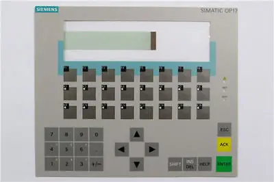 

DHL/EMS NEW Membrane Keypad for 6AV3617-1JC00-0AX1 for Original SIMATIC Panel OP17 -E4