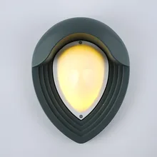 TAMPROAD Современный короткий поверхностный монтаж 6 Вт светодиодный настенный светильник уличный водонепроницаемый алюминиевый настенный светильник для сада и улицы бра