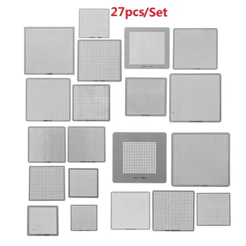

27Pcs BGA Stencils Universal Direct Heated Stencils For SMT SMD Chip Rpair