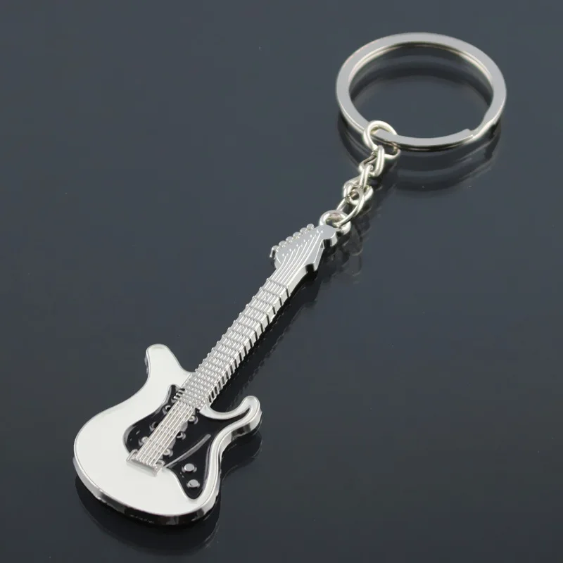 Musical Instrument keychain pendant guitar keychain creative