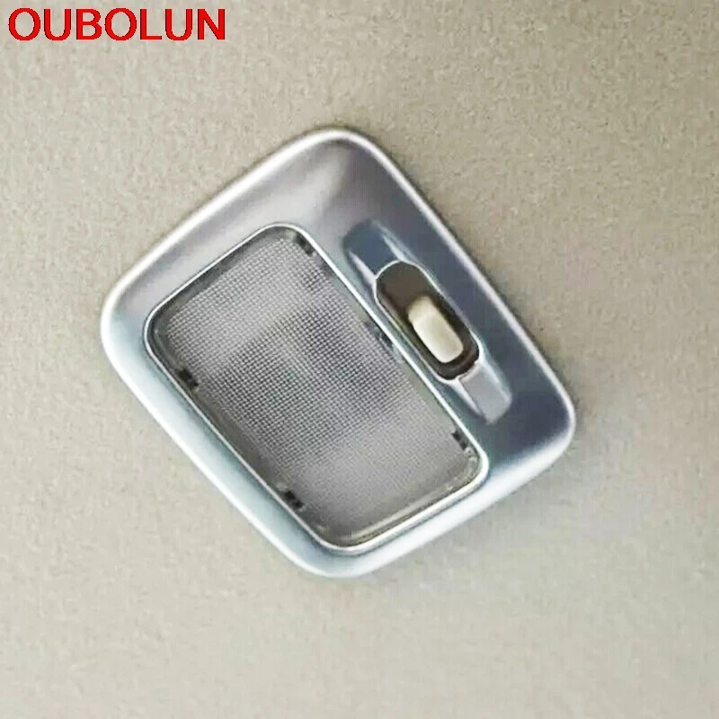 OUBOLUN ABS хром для Mitsubishi ASX 2013 2014 2015 2016 Передняя Задняя лампа чтения крышка лампы