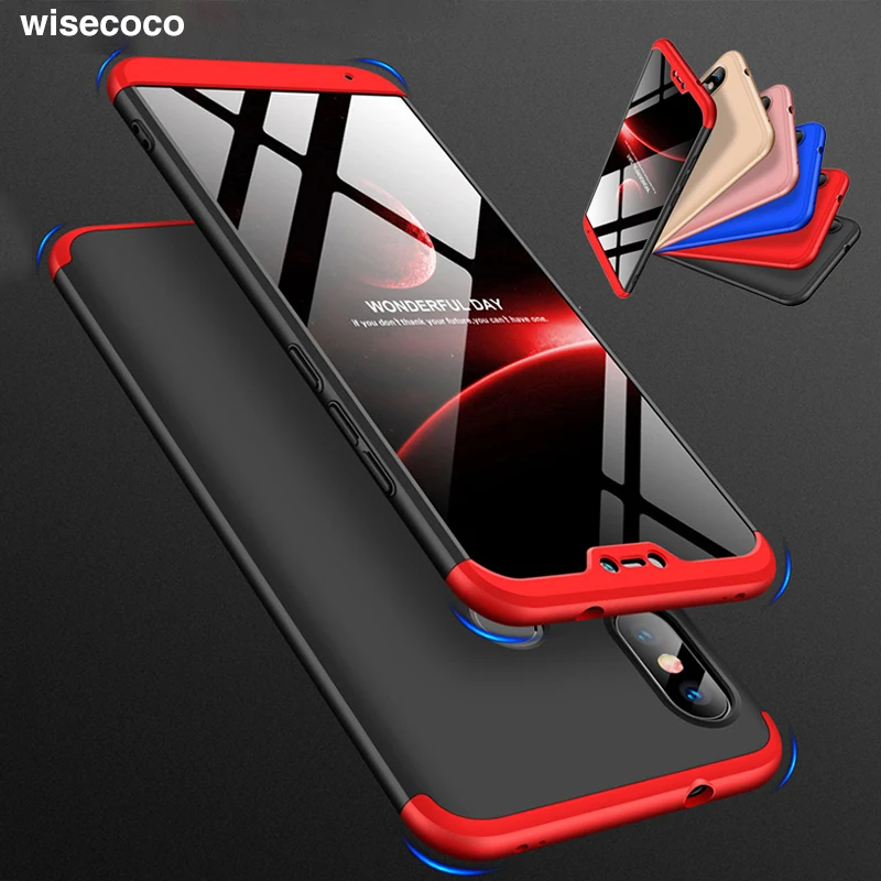 

360 Degree Protection Phone Case for Xiaomi Mi 8 Se 6 Mix Max 2 2s A2 Lite A1 6x 5x Redmi S2 Y2 Y1 6 6a Note 5 Pro Plus 5a Prime