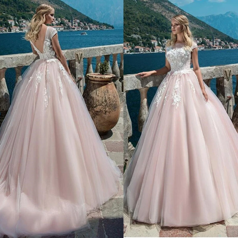 backless ball gown