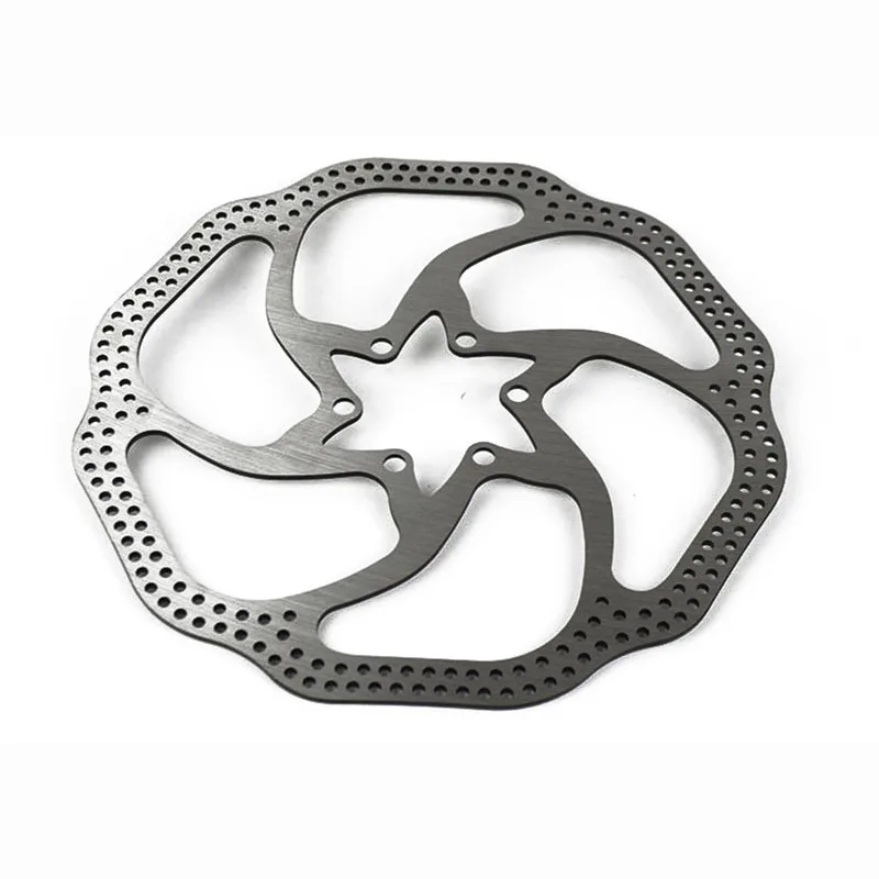 

1 Pcs Stainless Steel Bicycle brake rotors 160mm/180mm 6 Hole Disc Brake Rotor For MTB Road bicycle cycling
