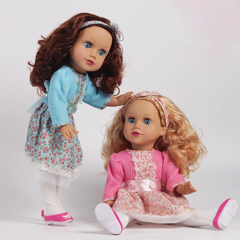 Cena Żartuję 18 Cal 45 cm dziewczyna bebe Reborn lalka może zamknij oczy lalka śpiące dziecko zabawki dla dzieci urodziny prezent na Boże Narodzenie