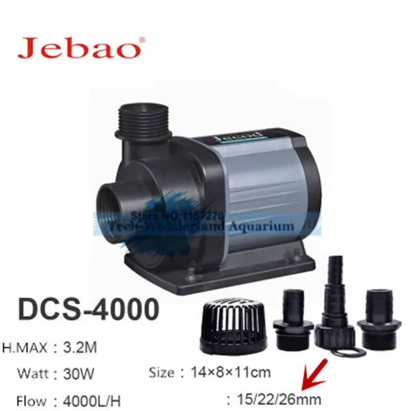Buy JEBAO/JECOD DCS 4000 30W VARIABLE FLOW DC AQUARIUM PUMP NEWEST VERSION