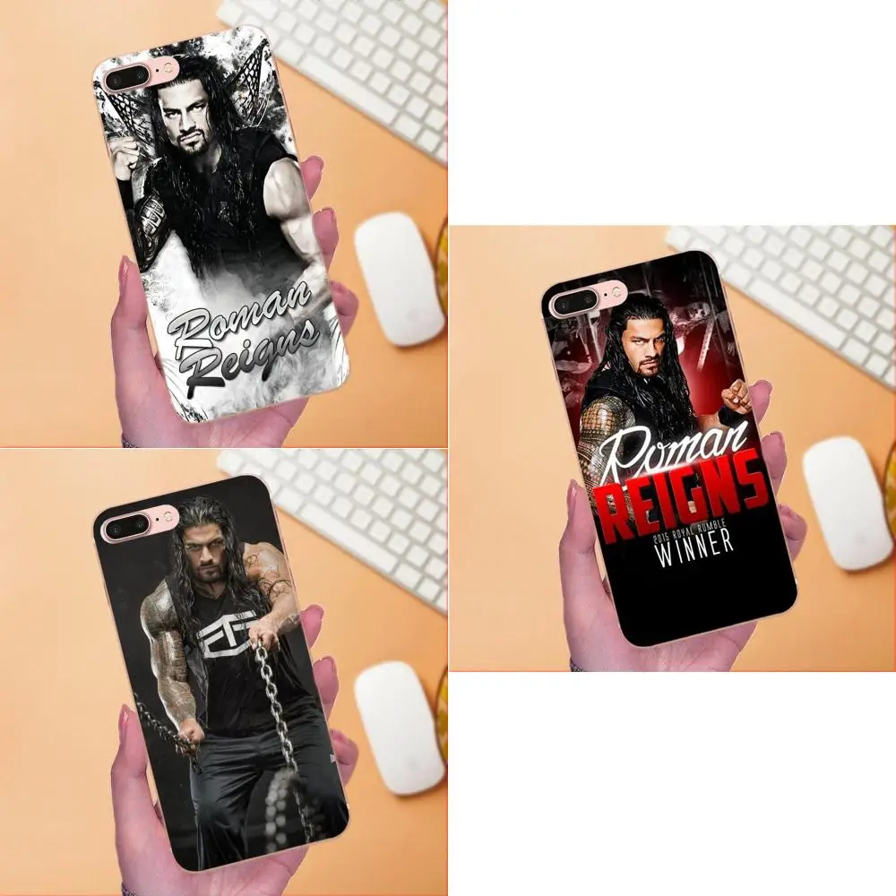 

Roman Reigns Wrestling Ultra Thin Pattern Phone Case For Samsung Galaxy Note 5 8 9 S3 S4 S5 S6 S7 S8 S9 S10 mini Edge Plus Lite