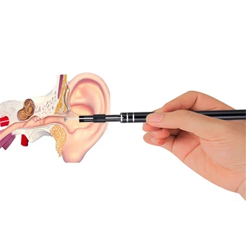 

2-in-1 USB Ear Cleaning Endoscope HD Visual Ear Spoon Multifunctional Earpick With Mini Camera Ear Cleaning Health Care Tool 30