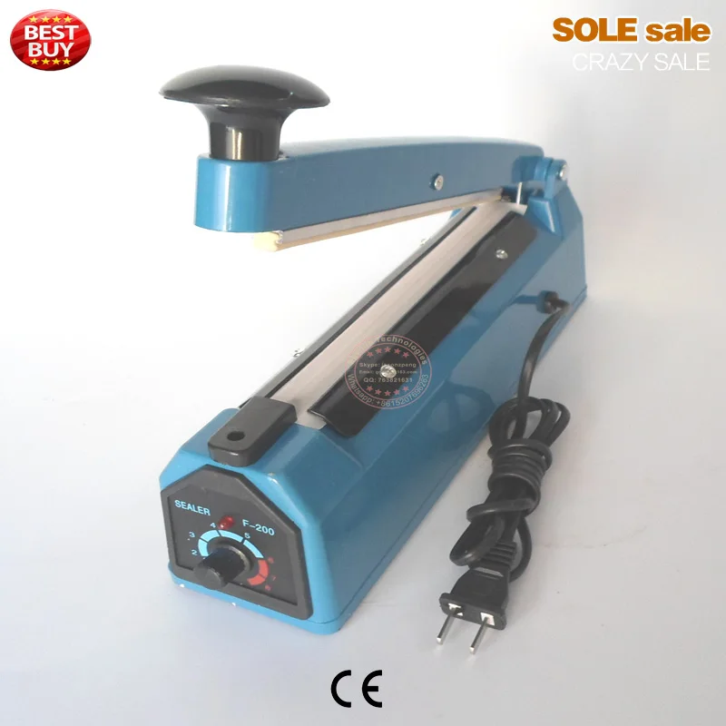 200/300/400/500/600mm manual sealing machine hand held bag sealer plastic food bag aluminum