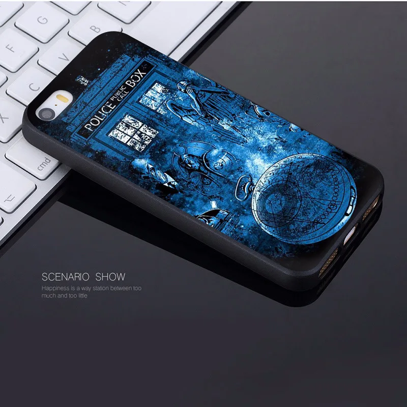 MaiYaCa Tardis Box Doctor Who DIY Painted Phone Accessories Case for Apple iPhone 8 7 6 6S Plus X 5 5S SE 5C Cellphones MaiYaCa Tardis Box Doctor Who DIY Painted Phone Accessories Case for Apple iPhone 8 7 6 6S Plus X 5 5S SE 5C Cellphones