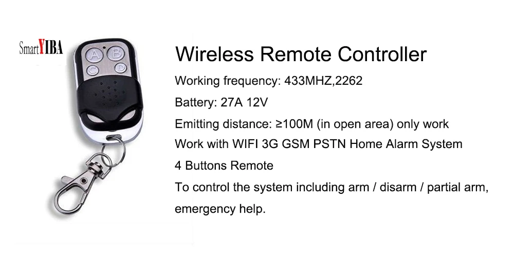 SmartYIBA анти-вор сигнализация беспроводная Wi-Fi GSM сигнализация для умного дома ОФИС охранная сигнализация домашняя охранная сигнализация