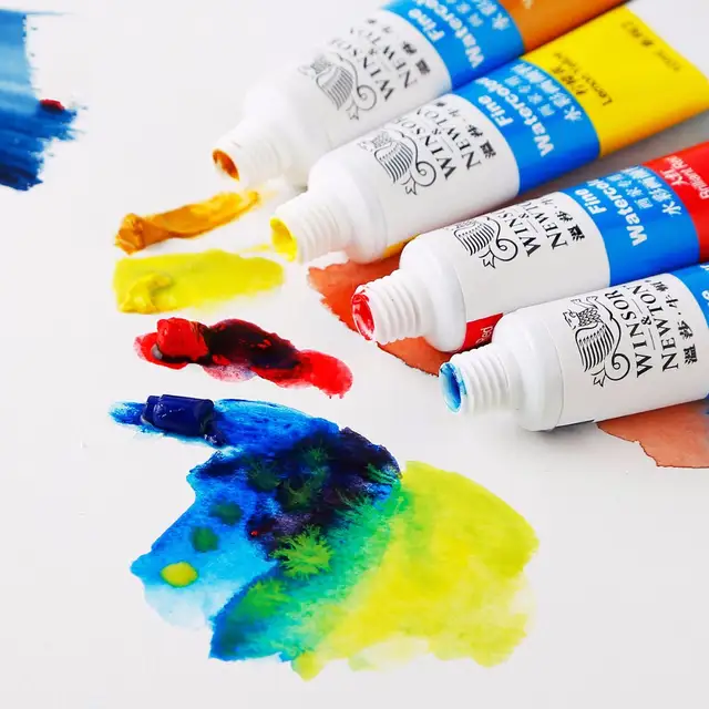 Winsor Newton Watercolor Paint Chart