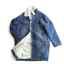 Модные свободные джинсы джинсовая куртка женская Ветровка Длинные Женская зимняя обувь куртка-бомбер Для женщин Демисезонный бомбардировщик пальто одноцветное ветровка женская