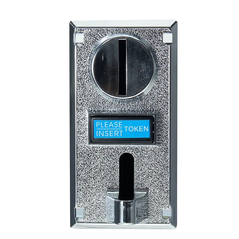 

Plastic Front Plate Multi Coins Selector Coin Acceptor for Vending machine, Arcade Machines Accept 6 type coins 100-240V Adaptor