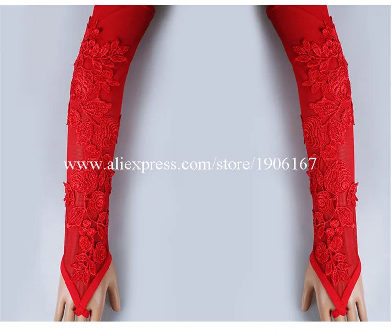Lace sexy gogo clothing female red Chinese style bar collar dance dress night show ds costume new nightclub06