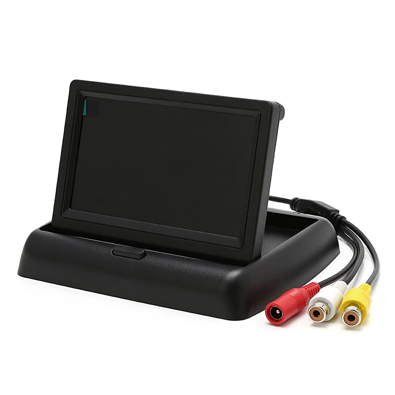 

Drop Ship 4.3 Inch Folding Car LCD Monitor w/CCD Rearview Camera Night Vision Waterproof