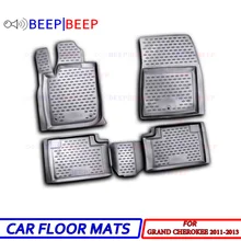 Для Jeep Grand Cherokee 2011-2013 Автомобильные Коврики Ковры авто коврик пыленепроницаемый водостойкий автомобильный Стайлинг украшение интерьера