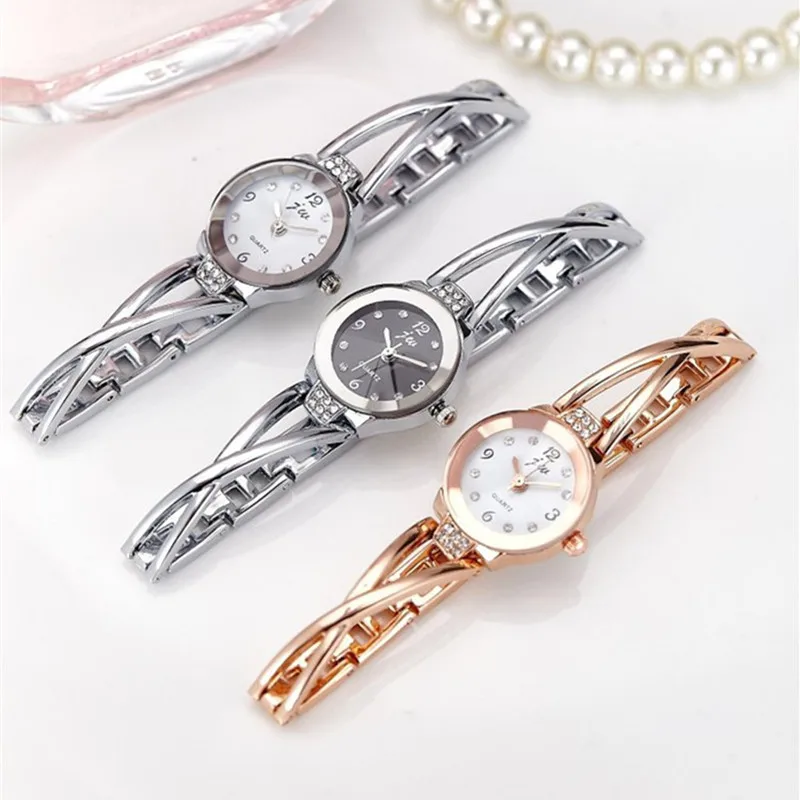 Новые модные часы со стразами женские роскошные брендовые дамские часы из нержавеющей стали Кварцевые часы reloj mujer Часы