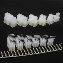 5557 5569 2P 4P 6P 8P 10P 12P 14P 16P 18P 20P 22P 24P 4.2mm Bend Pin Wire Terminals Electrical Connector Plug for Car Auto